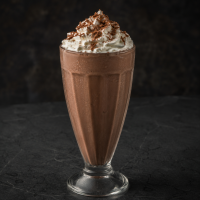 Malteada de chocolate